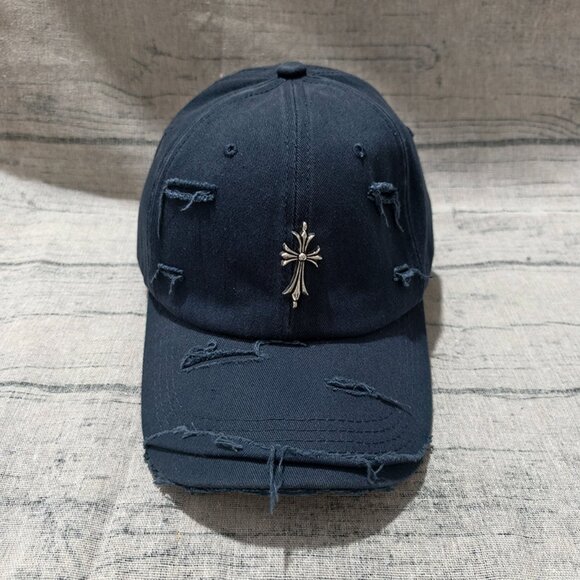 Chrome Hearts Other - Chrome Hearts Navy Trucker Hat